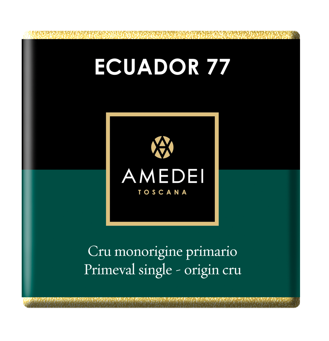 Cru Ecuador 77% 10X5G, Amedei