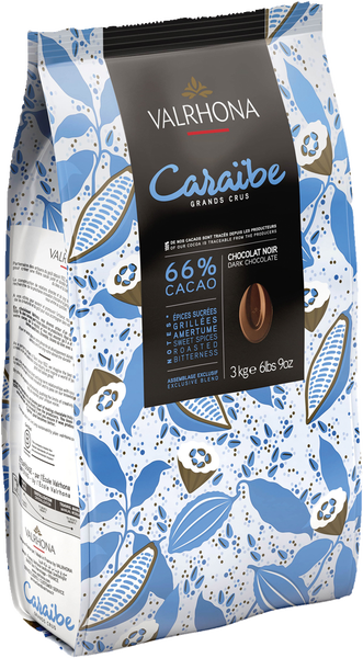 Caraïbe 66%, 3 kg Valrhona