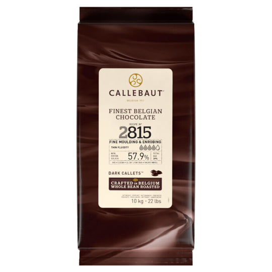 Mörk Chokladcouvertyr 57,9% 10kg, Callebaut
