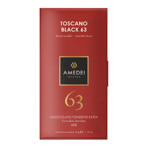 Toscano Black 63%, 50G, Amedei