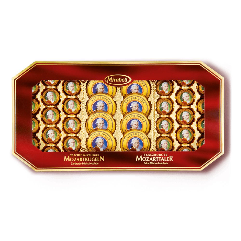 Mirabell Mozartkulor och Medaljonger 600g