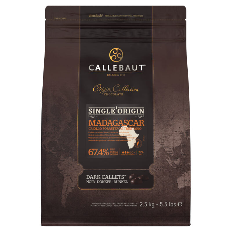 Madagaskar 67,4% 2,5kg Callebaut