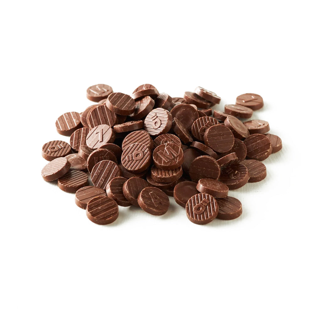 Vegansk Ljus Choklad 52% EKO, 1Kg, Malmö Chokladfabrik