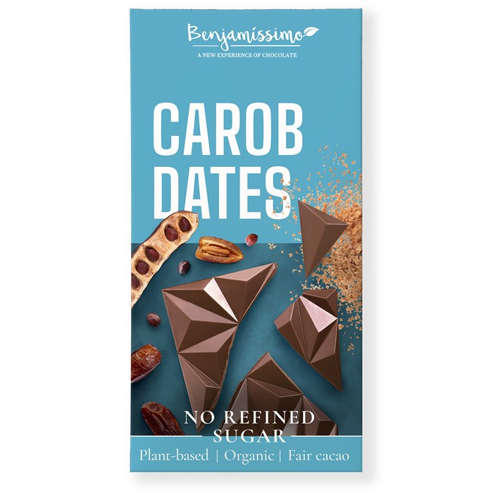 Carob & Dadlar Sockerfri EKO 60g Benjamissimo