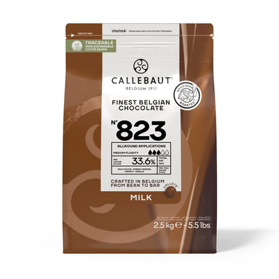 Callebaut 823 Mjölkchoklad 33,6% 2,5kg