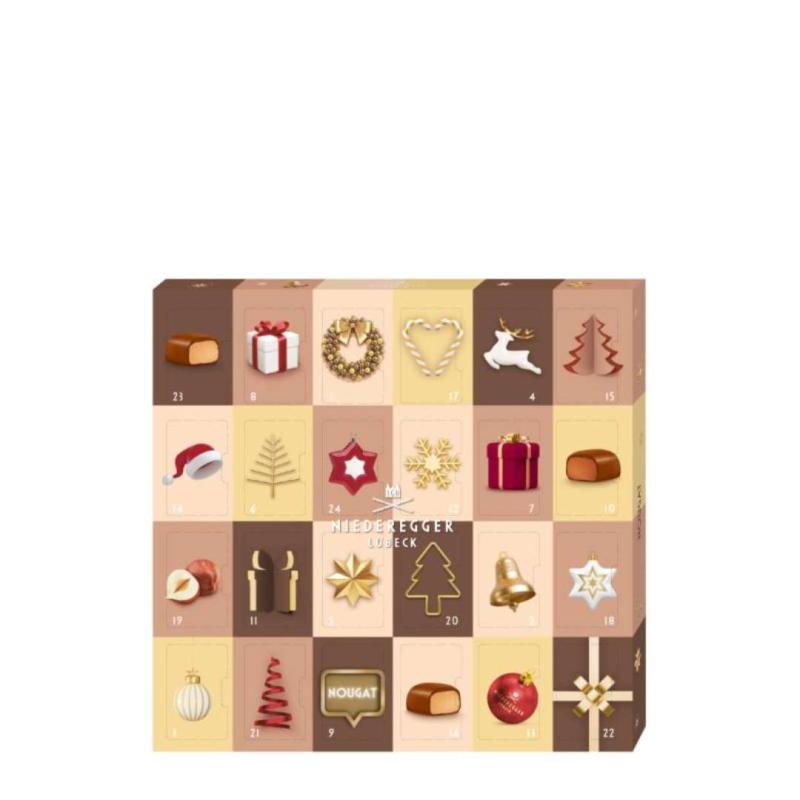Nougatkalender 180g Niederegger