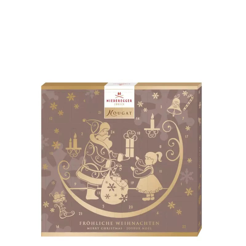Nougatkalender 180g Niederegger