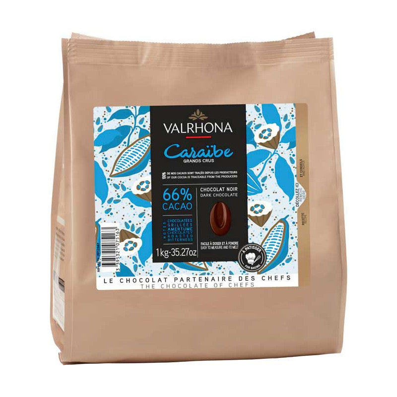 Caraïbe 66%, 1 kg Valrhona