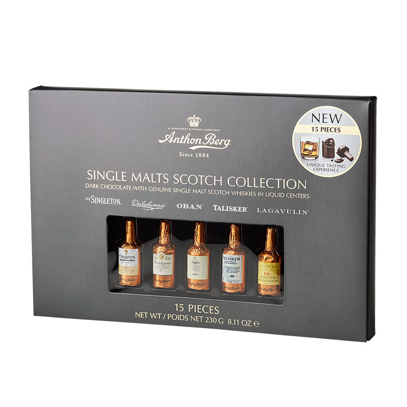 Chocolate Liqueurs Single Malts, 230G, Anthon Berg
