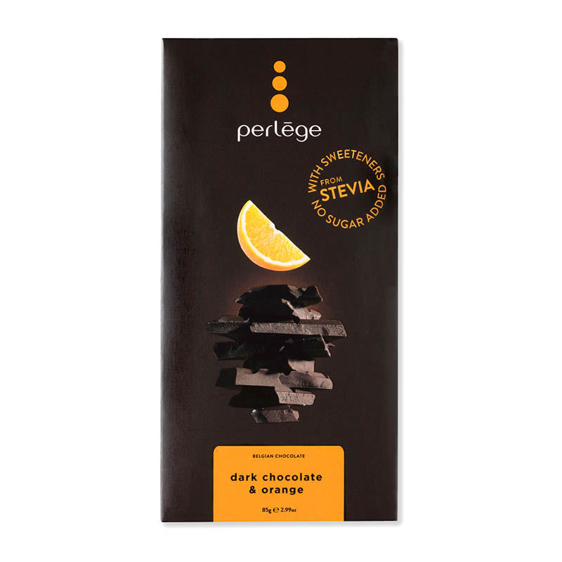 Mörk Choklad Med Apelsin, 85G, Perlege