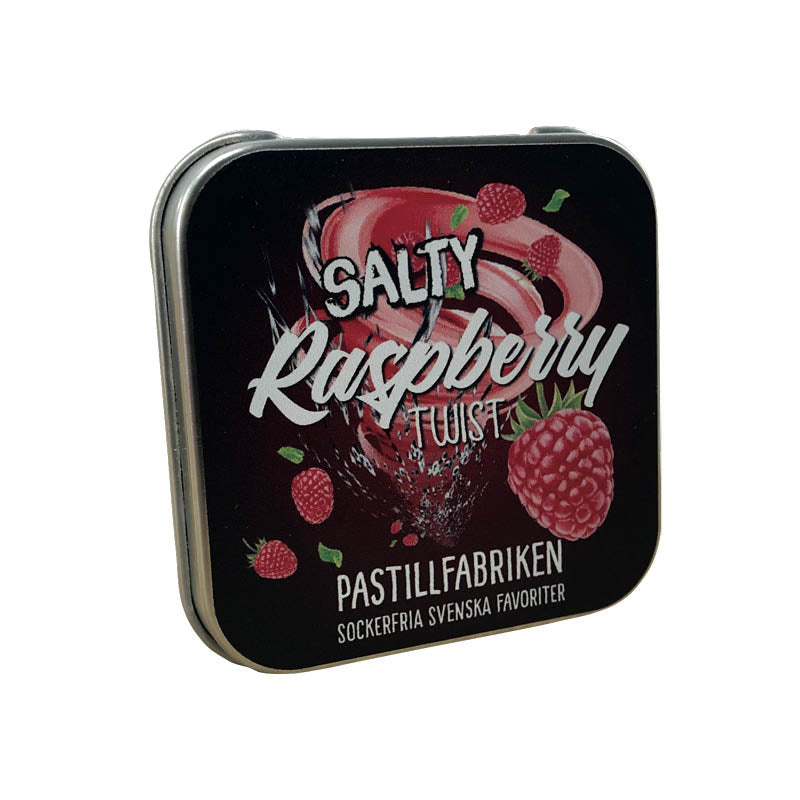 Salty Raspberry Twist, 30G, Pastillfabriken