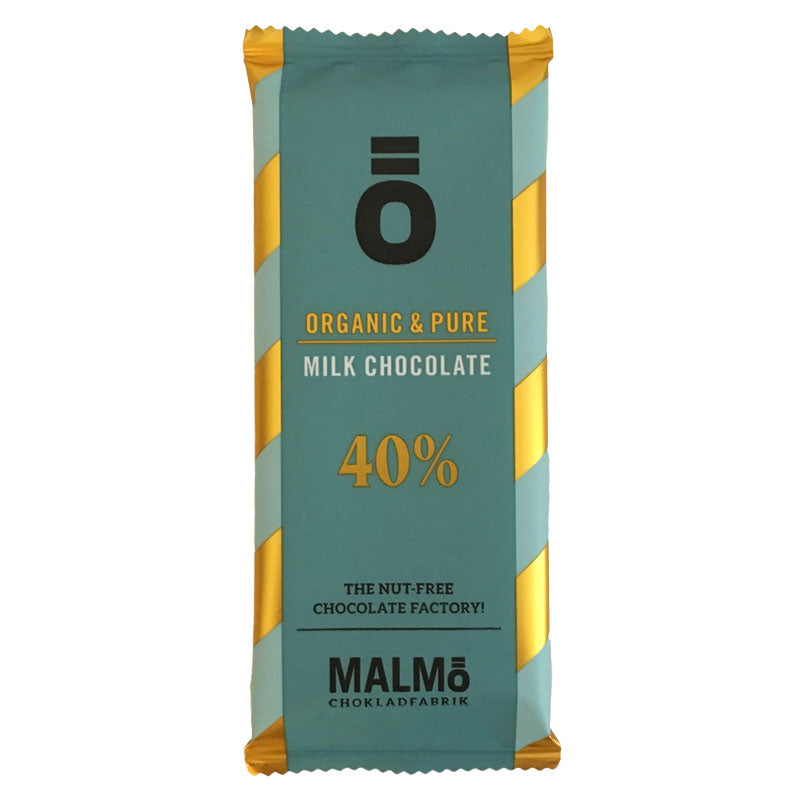 Milk Chocolate 40%, 55G, Ö By Malmö Chokladfabrik