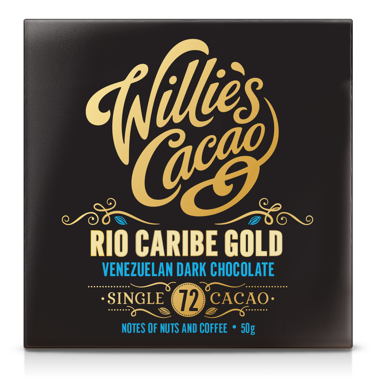 Rio Caribe 72%, 50G, Willie’s Cacao