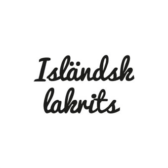 Isländsk Lakrits