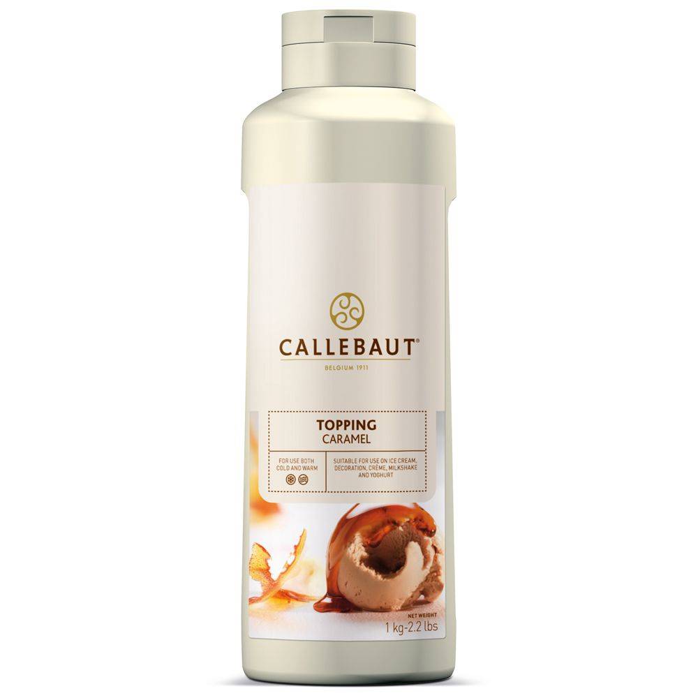 Callebaut Topping Caramel squeeze bottle, 1kg