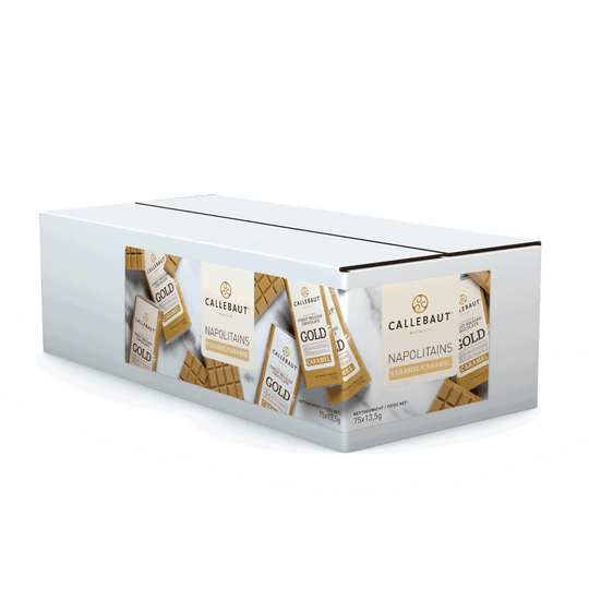 Callebaut Napolitains caramel chocolate retail box