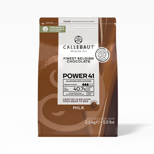 Callebaut Power 40,7% Mjölkchoklad 2,5kg