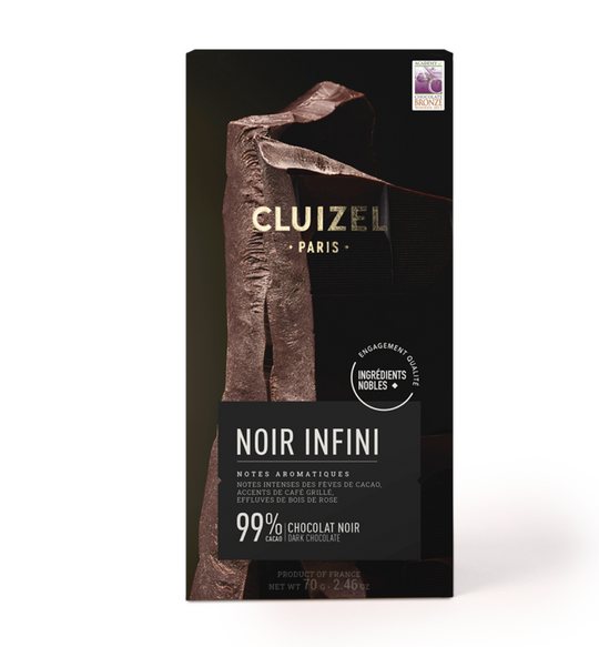 Noir Infini 99%, 70G, Michel Cluizel