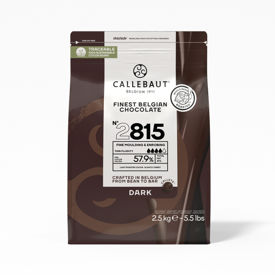 Mörk Chokladcouvertyr 57,9% 2,5Kg, Callebaut