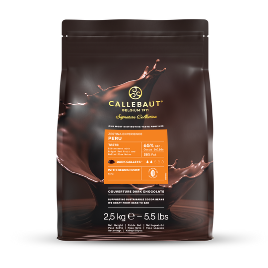 Zestina Peru 65%  EKO 2,5 kg Callebaut