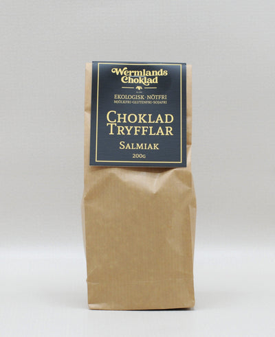 Wermlandschoklad Ekologisk Chokladtryffel - Salmiak, Rawchokladfabriken