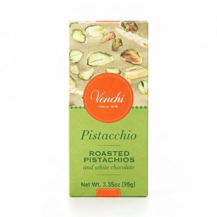 Venchi Pistacchio Roasted vit chokladkaka 95g med rostade pistaschnötter