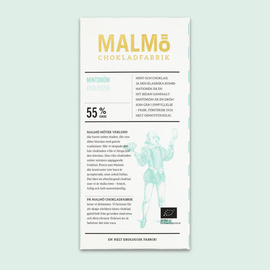 Mintdröm 55% 80g Malmö Chokladfabrik
