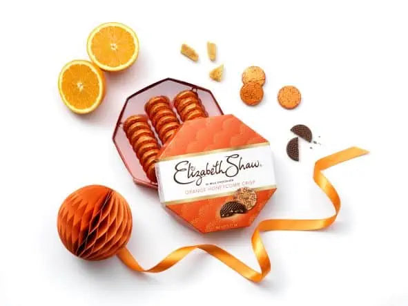 Milk Chocolate Orange Crisp, 162g, Elizabeth Shaw