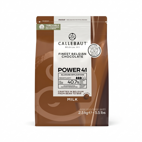 Callebaut Power 40,7% Mjölkchoklad 2,5kg