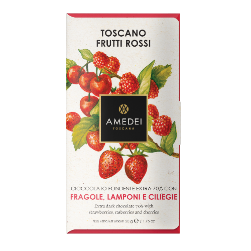 Toscano Red, 70%, 50g, Amedei