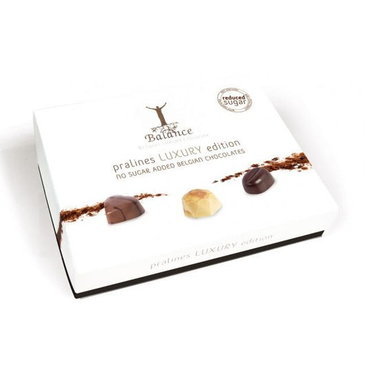 Balance Sockerfri pralinask med belgisk choklad, 145g
