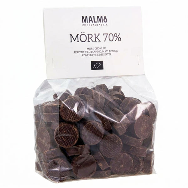 Mörk chokladpellets 70% EKO 1kg