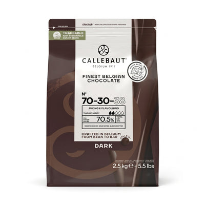 Callebaut 70-30-38 Mörk Choklad 70,5% 2,5kg