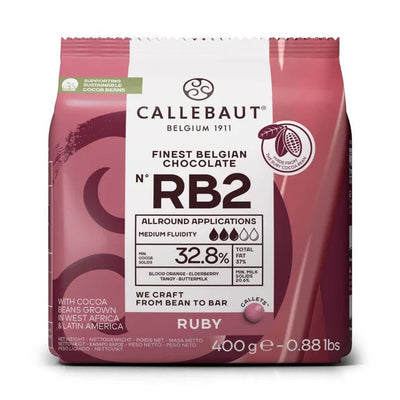 Callebaut RB2 Ruby Choklad 32,8% 400g