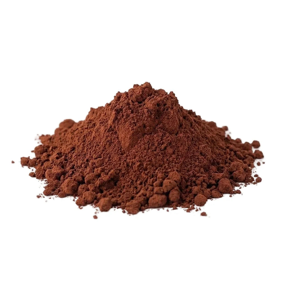 Chokladshopen Valrhona kakaopulver med intensiv mörkbrun färg för bakning och drickchoklad
