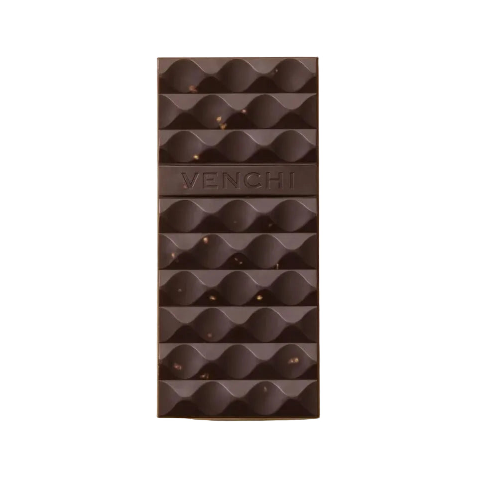 Venchi Mörk choklad utan tillsatt socker, med hela hasselnötter 100g
