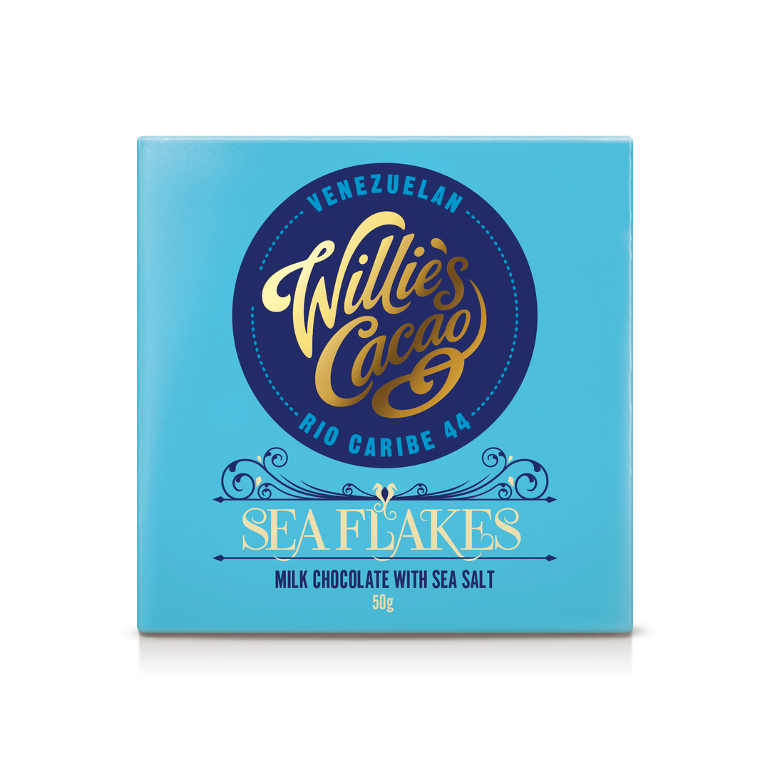 Sea Flakes 44%, 50G, Willie’s Cacao