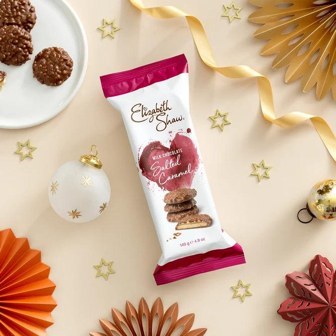 Elizabeth Shaw Milk Chocolate Salted Caramel Biscuits 140g