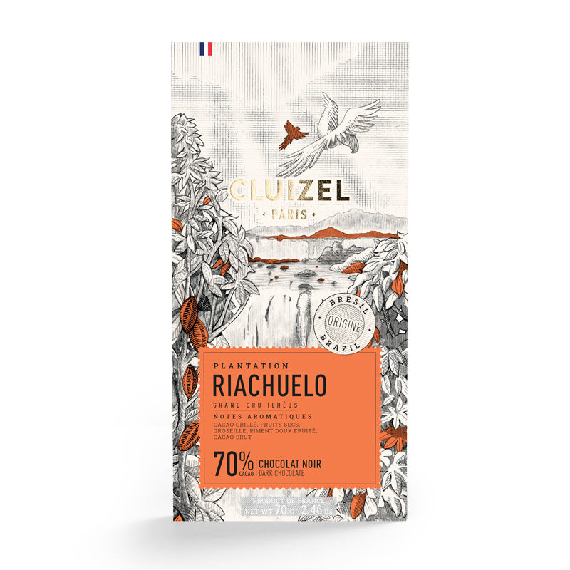 Riachuelo Noir 70%, 70G, Michel Cluizel