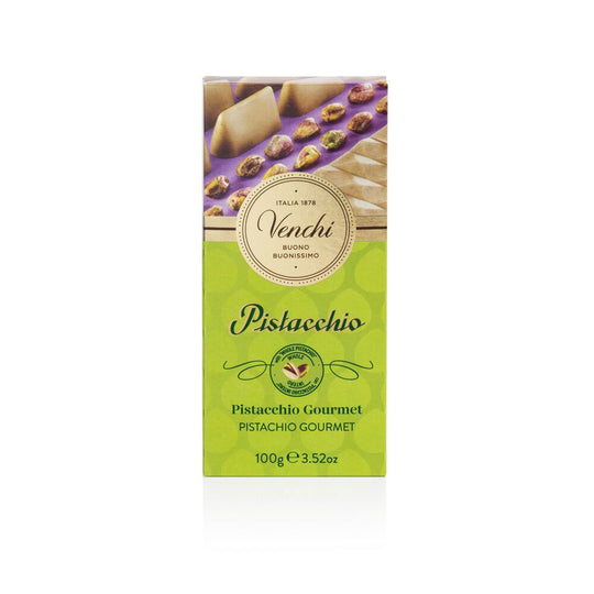 Crunchy Pistachio chokladkaka, 95g - Venchi