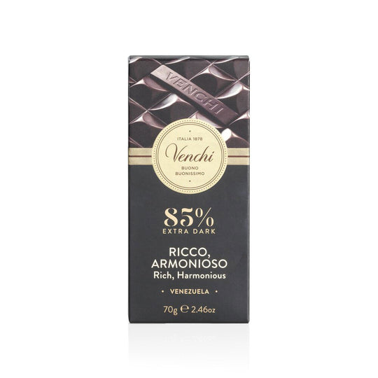 Mörk choklad 85% kakaohalt, 70g - Venchi
