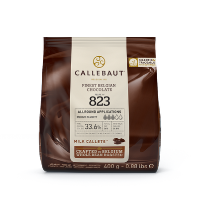 Mjölkchokladcouvetyr 33,6% 400G Callebaut