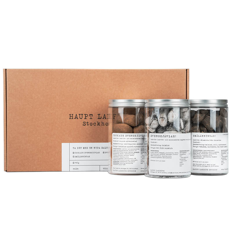 Ta Det Med En Nypa Saltlakrits, 750G, Haupt Lakrits