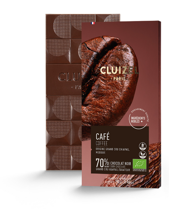 Noir Au Café 60%, 70G, Michel Cluizel