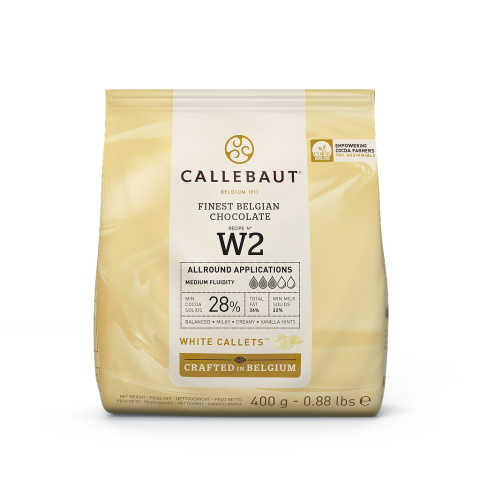 Vit Chokladcouvertyr 28% 400G Callebaut