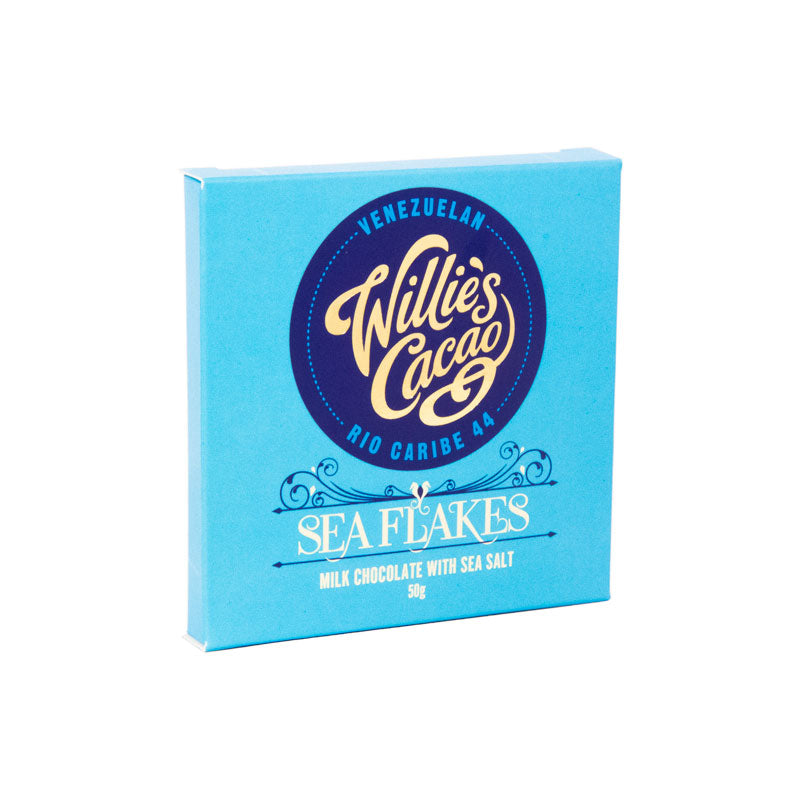 Sea Flakes 44%, 50G, Willie’s Cacao