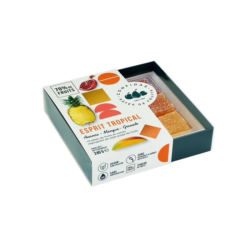 Confidas Cónfidas Marmelad Exotiska Frukter 240g – Chokladshopen